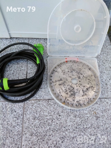 Festool TS 55 REBQ-PLUS Потапящ циркуляр , снимка 8 - Други инструменти - 53847884