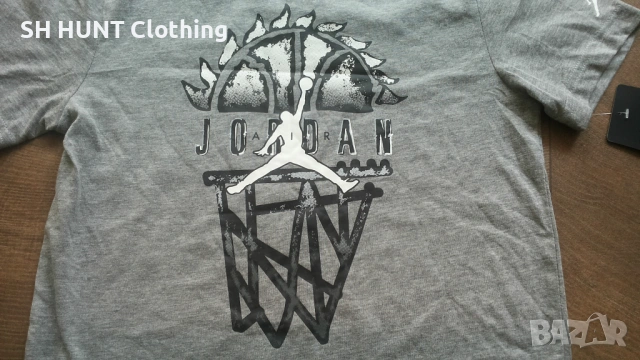 JORDAN Kids T-Shirt Размер 10-12 г / 132-147 см детска тениска 39-67, снимка 4 - Детски тениски и потници - 53296690