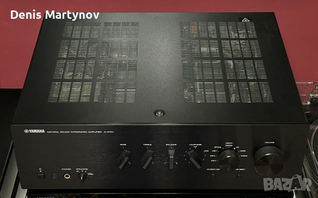 Усилвател Yamaha A-S701 – Като нов, в гаранция, снимка 2 - Ресийвъри, усилватели, смесителни пултове - 53690213