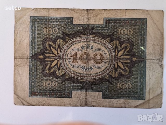 100 марки 1920 година г37, снимка 2 - Нумизматика и бонистика - 42571357