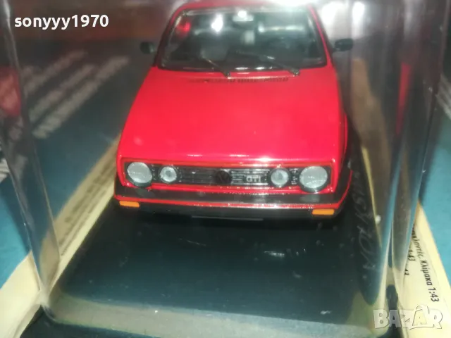 VW GOLF 2 1/43 МЕТАЛНА КОЛА ЗА КОЛЕКЦИЯ 2510241821, снимка 2 - Колекции - 47719514