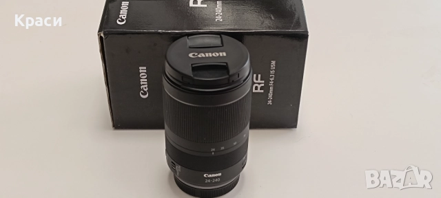 Обектив Canon RF 24-240mm f/4-6.3 IS USM | Като нов | Само тестван