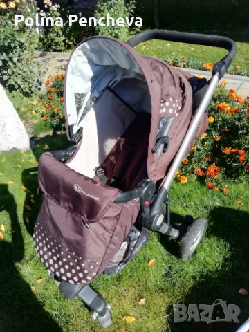 Комбинирана бебешка количка KinderKraft, снимка 9 - Детски колички - 34730549