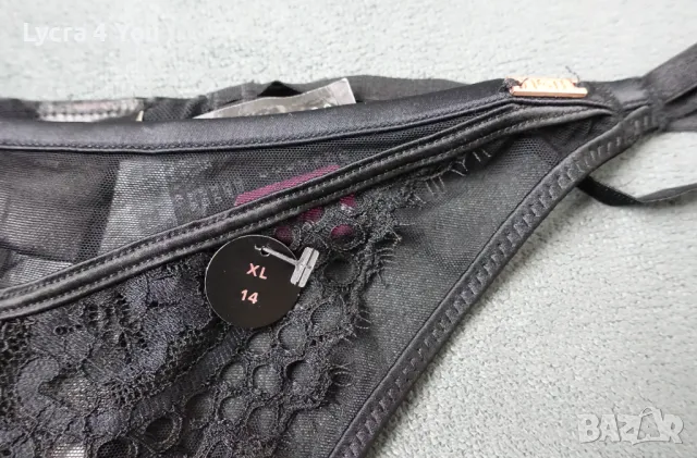 Noir UK 14 (XL/XXL размер) нова луксозна дамска прашка, снимка 8 - Бельо - 49215815