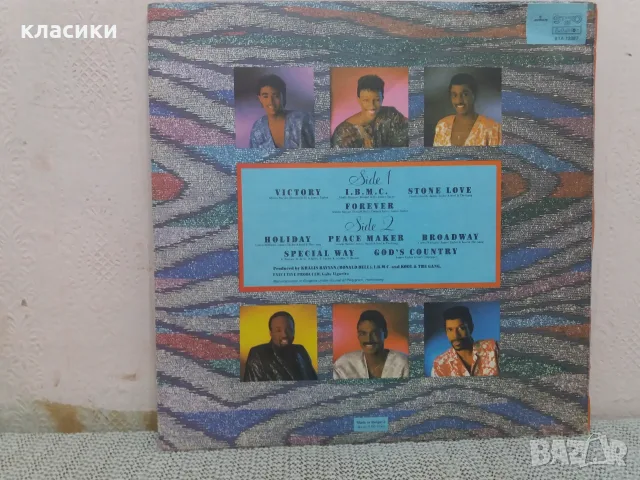 Грамофонна плоча Cool and the gang. , снимка 4 - Грамофонни плочи - 56010527