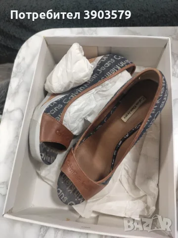 Дамски обувки Calvin Klein , снимка 4 - Дамски обувки на ток - 56133120