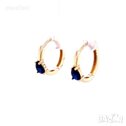 Златни обеци 2,21гр. 14кр. проба:585 модел:29411-4, снимка 3 - Обеци - 48878368