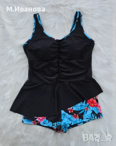 Дамски бански тип боксер 2ХЛ - НОВ, снимка 14 - Бански костюми - 51411613