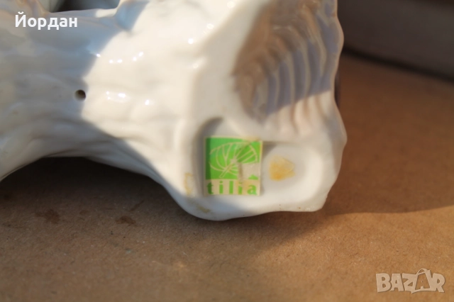 Порцеланова фигурка ''Бухал'' , снимка 11 - Колекции - 52335358