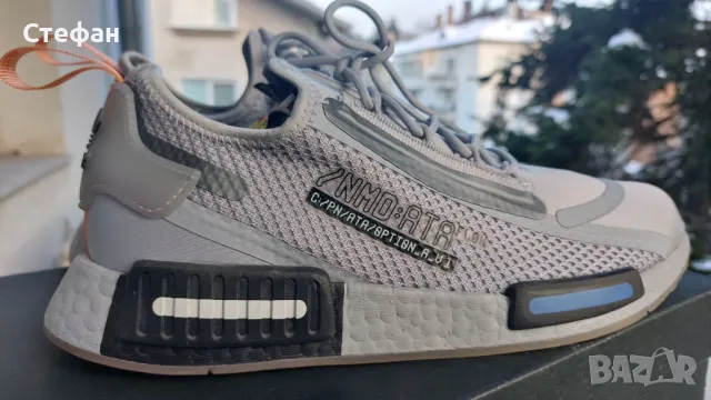 Маратонки Adidas NMD R1 Spectoo NASA Halo Silver
