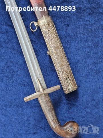 Турска Османски сабя Шамшир , снимка 10 - Антикварни и старинни предмети - 53160592