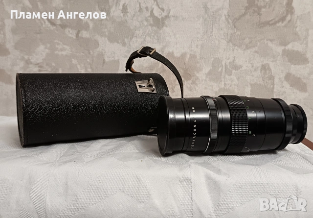 Обектив Pentacon 4/200, снимка 10 - Обективи и филтри - 53842640