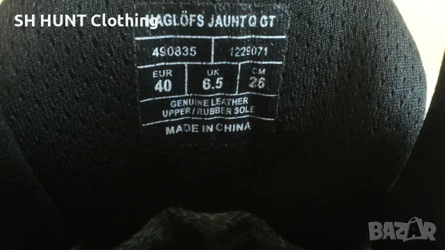 HAGLOFS GORE-TEX Leather Boots размер EUR 40 / UK 6,5 естествена кожа водонепромокаеми - 917, снимка 17 - Мъжки боти - 48371264
