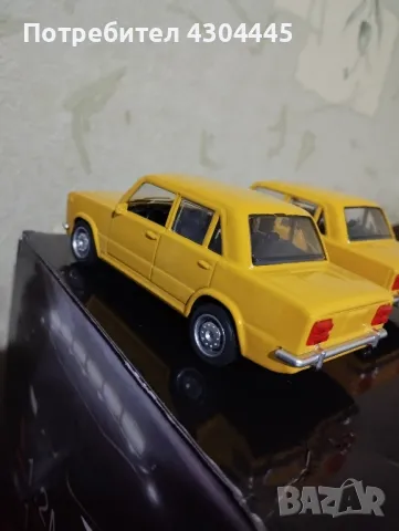 метални колички Жигули , снимка 6 - Колекции - 49280494