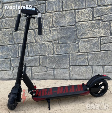 Електрическа тротинетка 8“ гуми-36V,500w,4 aH+LCD дисплей +Амортисьори+Bluetooth, снимка 3 - Мотоциклети и мототехника - 40214013