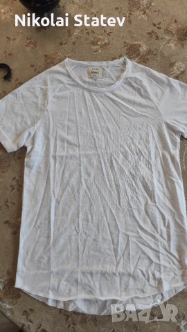 Бяла тениска/ Бежова тениска, снимка 5 - Тениски - 41228854