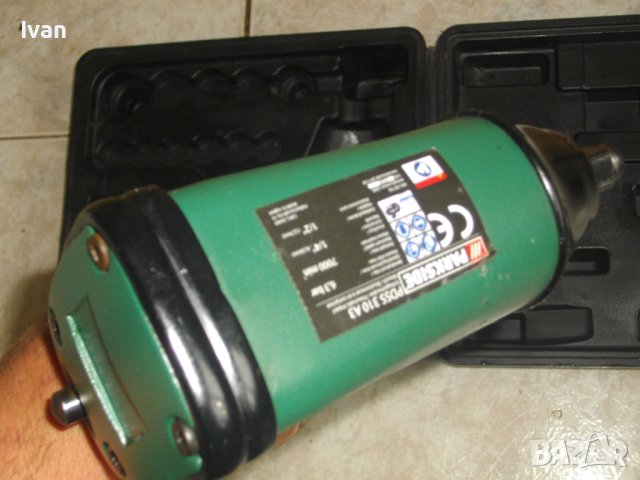 ЗА ЧАСТИ/ЗА РЕМОНТ-Пневматичен Гайковерт-Немски-PARKSIDE PDSS 310 А3, снимка 13 - Други инструменти - 40175142