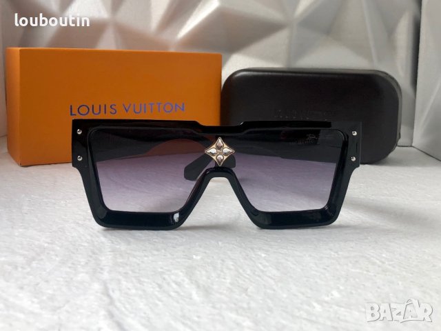 Louis Vuitton 2023 висок клас мъжки слънчеви очила унисекс дамски маска, снимка 4 - Слънчеви и диоптрични очила - 40540033