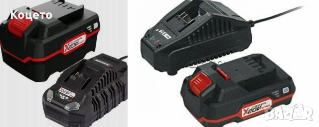 20 V - 2 Ah и 4 Ah /  - Батерия и зарядно Парксайд/Parkside, снимка 11 - Други инструменти - 25143626