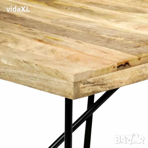 vidaXL Трапезна маса, 180x90x76 cм, мангово дърво масив, снимка 3 - Маси - 56146480