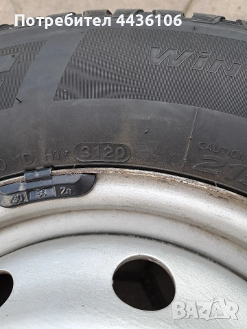 2бр зимни гуми с джанти за кемпер бус , снимка 5 - Гуми и джанти - 52918548