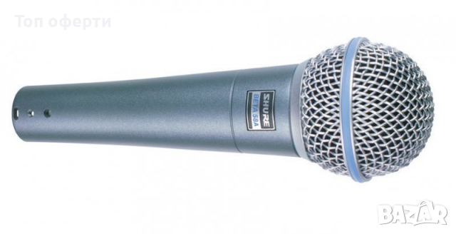 Вокален Микрофон SHURE BETA 58A Професионален, снимка 3 - Микрофони - 36325235