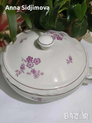 Български порцелан супник , снимка 3 - Сервизи - 51883742