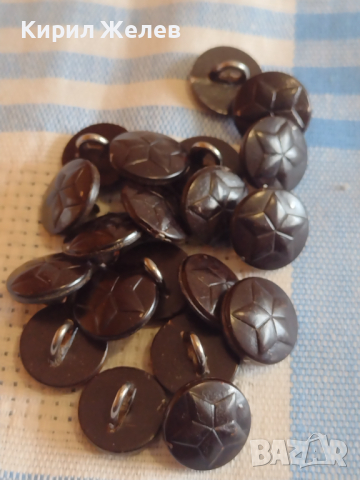 Лот 20 броя копчета от униформа ЗВЕЗДА за КОЛЕКЦИЯ ДЕКОРАЦИЯ БИТОВ КЪТ 28402, снимка 7 - Колекции - 44817669