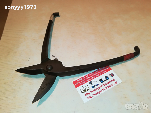 НОЖИЦА ЗА ЛАМАРИНА ОТ ГЕРМАНИЯ 1603221646, снимка 4 - Други инструменти - 36127298