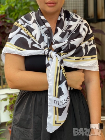 шал 100х100см chanel versace , снимка 3 - Шалове - 51454077