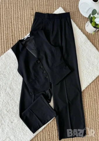 дамски костюм елек и панталон 