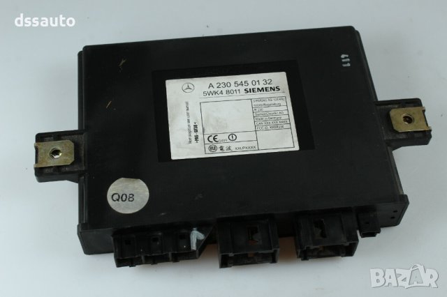Модул централно заключване Mercedes W220 R230 W215 Keyless Go SIEMENS A2305450132 5WK4 8011