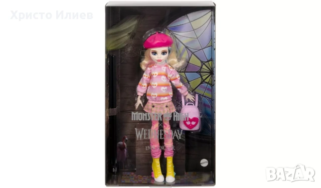 Monster High x Wednesday Колекционерска кукла Enid Sinclair, снимка 6 - Кукли - 53702071