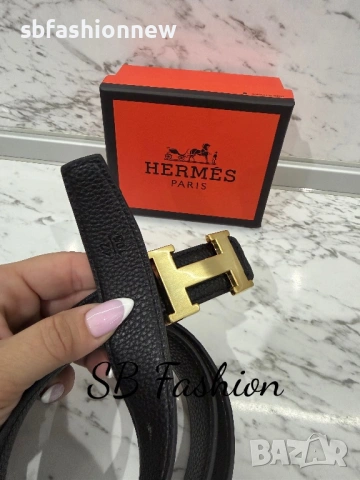 Hermes eстествена кожа , снимка 4 - Колани - 53652711