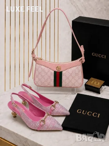 Gucci ⚜️Дамски Сандали , снимка 7 - Сандали - 55801364