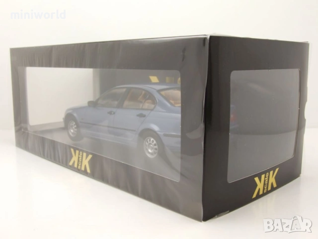 BMW 3er E46 Limousine 1999 - мащаб 1:18 на KK-Scale моделът е нов в кутия, снимка 9 - Колекции - 53386713