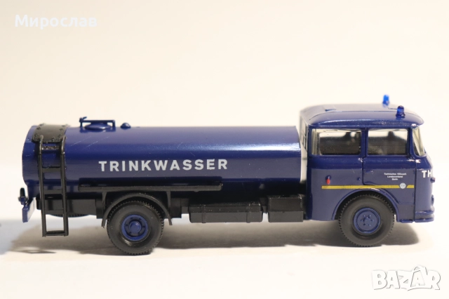 BREKINA H0 1/87 ШКОДА SKODA ВОДОНОСКА КАМИОН МОДЕЛ, снимка 4 - Колекции - 52989524