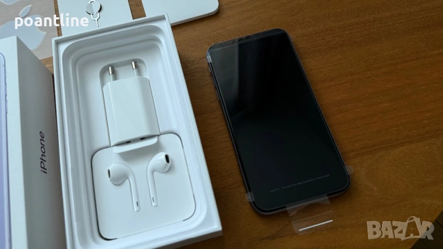 iPhone 11 purple 64GB + EarPods и зарядно за айфон, снимка 4 - Apple iPhone - 53254750