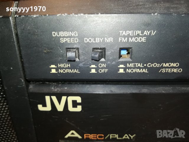 jvc pc-x300 made in japan 2702222117, снимка 9 - Радиокасетофони, транзистори - 35936702