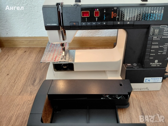 Шевна машина Husqvarna PRISMA 960, снимка 11 - Шевни машини - 41830445