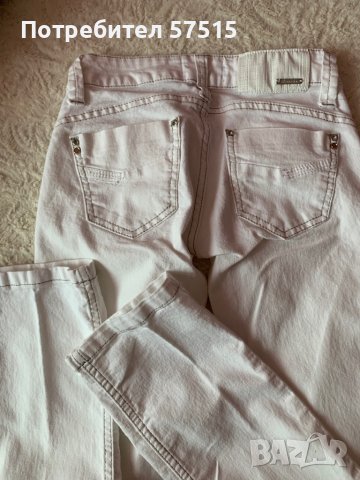 Bershka бели дънки, снимка 8 - Дънки - 40710717