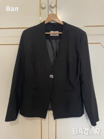 Черно дамско сако, снимка 1