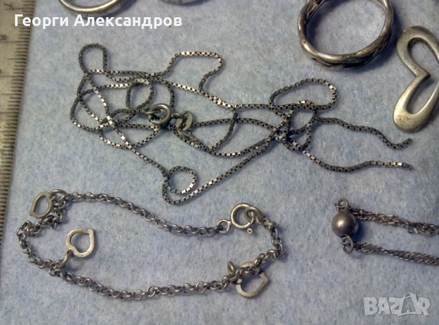 СРЕБЪРНА КОЛЕКЦИЯ Сребърни БИЖУТА Сребро 925 - 68 грама МОЖЕ и на БРОЙКА - По ДОГОВАРЯНЕ, снимка 9 - Бижутерийни комплекти - 52634678