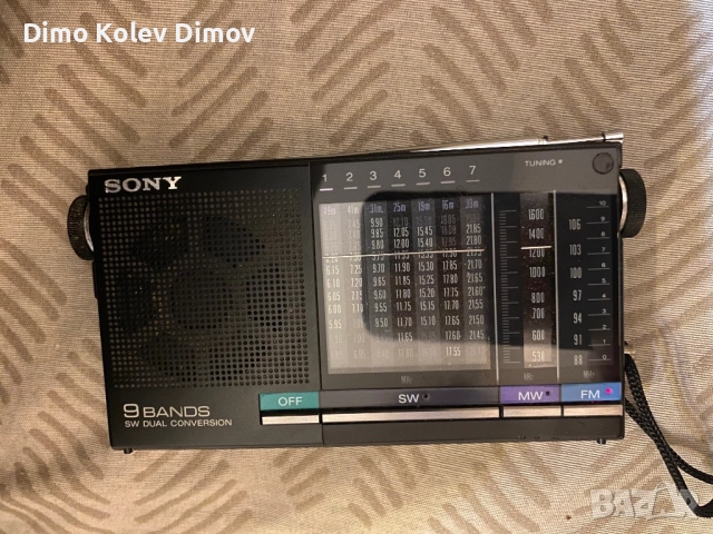 SONY ICF 4900, Радио, Транзистор. Mega Rare!, снимка 10 - Радиокасетофони, транзистори - 52957884
