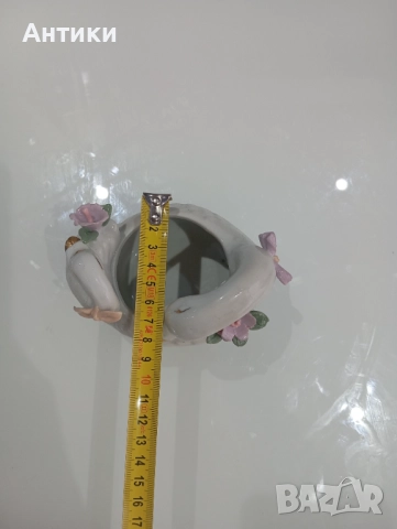 Порцеланова стара красива статуетка , снимка 5 - Декорация за дома - 52661529