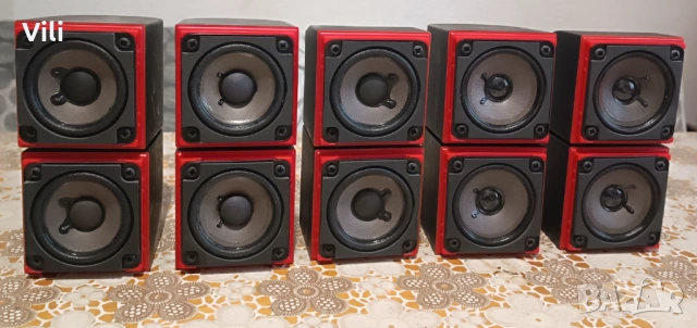 Bose кубе тонколони – 5 броя, снимка 3 - Тонколони - 53252990