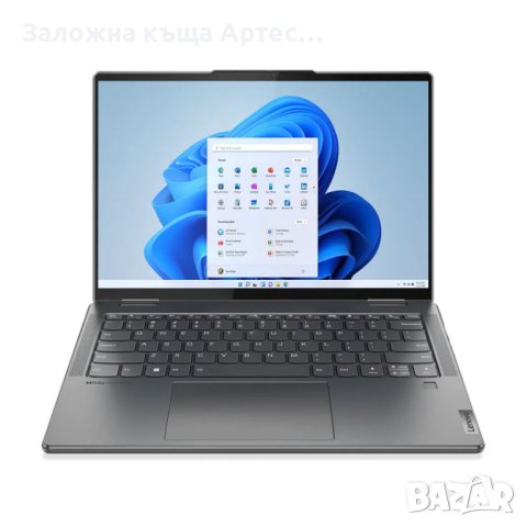 Лаптоп Lenovo Yoga 7 14ARB7, 14.0", 2.8K, тъчскрийн, AMD Ryzen 7 6800U (2.7/4.7GHz, 16M), AMD Radeon