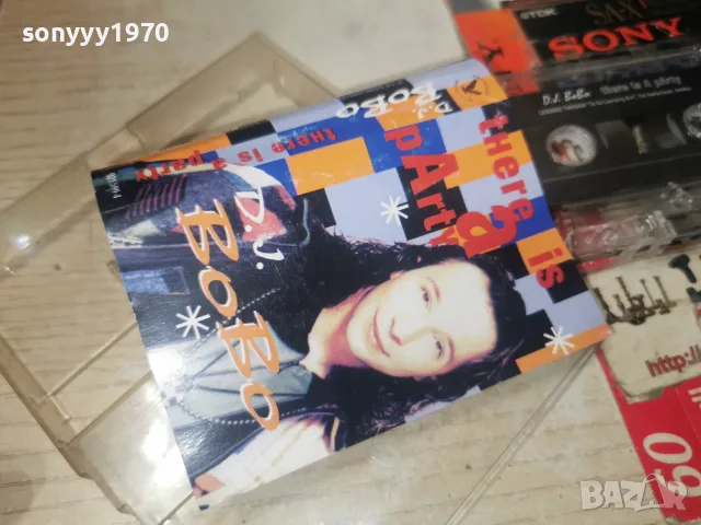 D.J. BOBO-ORIGINL TAPE 2709261818H2E8R, снимка 8 - Аудио касети - 56246196