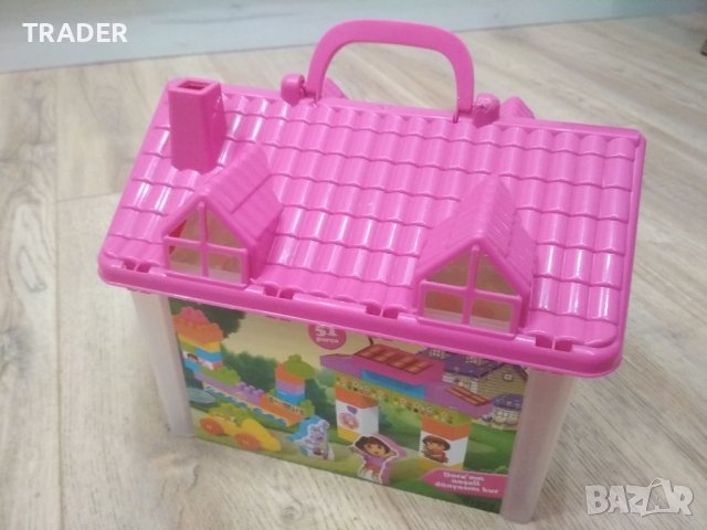 Детски куфар къщичка за играчки 