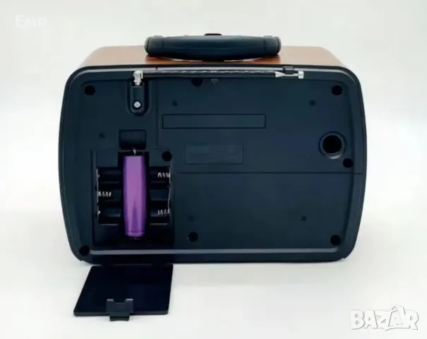 Стилно ретро многофункционално преносимо радио, TF карта / USB радио, аудио, снимка 10 - Радиокасетофони, транзистори - 48524865